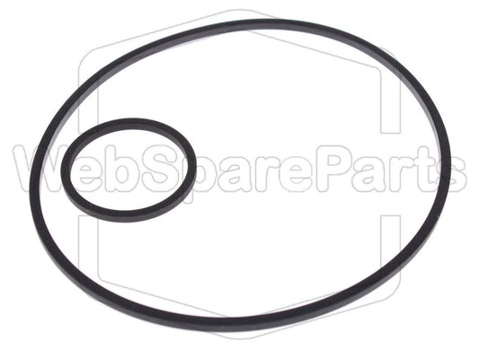 Kit Correias Para Video Cassette Universum VR-2181