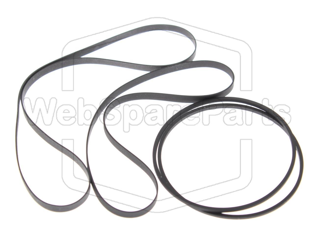 Kit de correias para deck de cassetes duplo Pioneer XR-A370