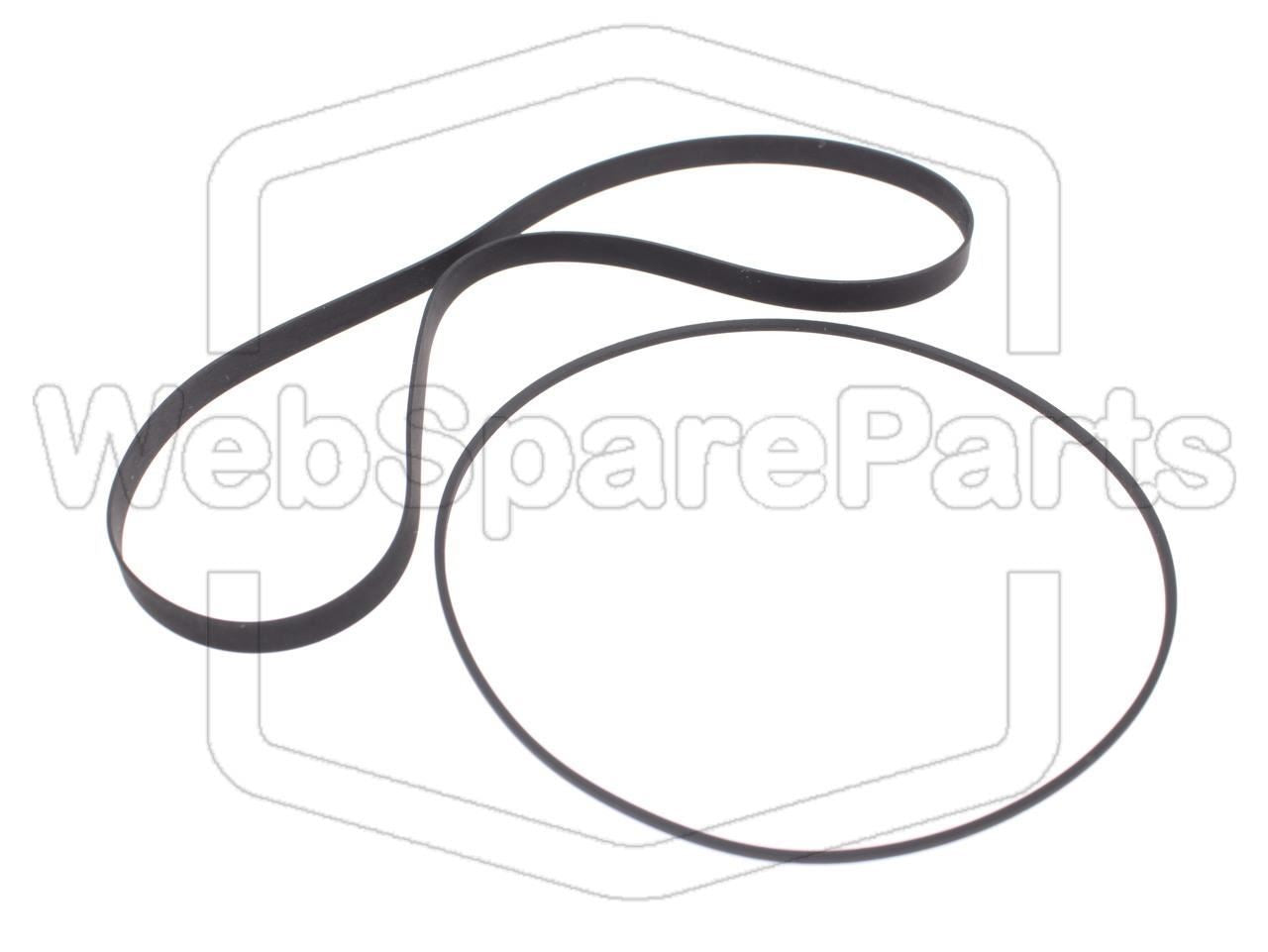Kit Correias (Versão 1) Para Deck de Cassetes Akai GX-F35