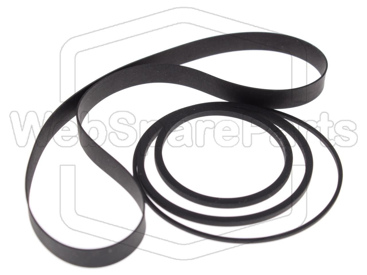 Kit de correias para video gravador Pathe Marconi PMk-51