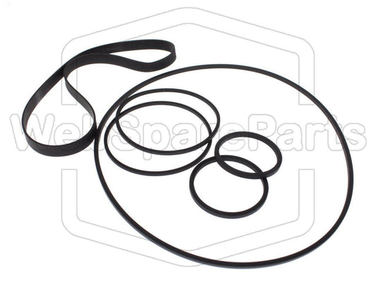 Kit Correias Para Video Cassette Hitachi VT-350 E