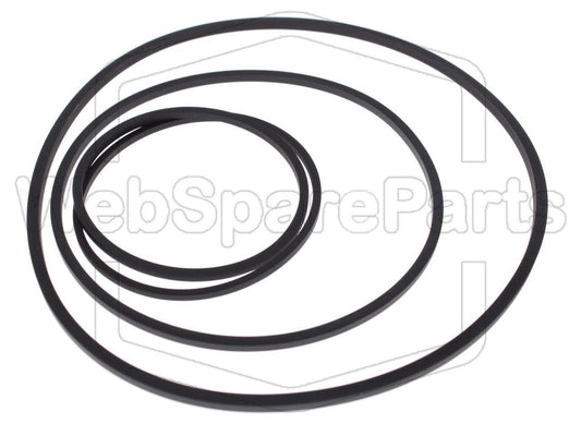 Kit de correias para video gravador Sanyo VHR-2300 F