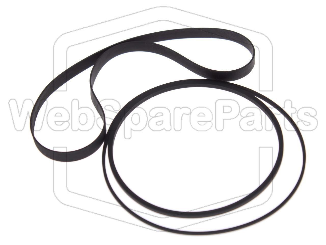 Kit Correias Para Deck de Cassetes Technics RS-D400