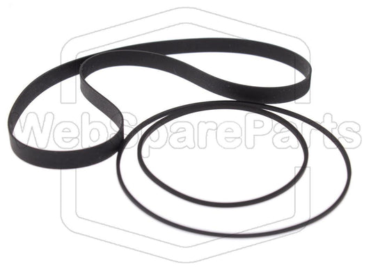 Kit Correias Para Deck de Cassetes Aiwa AD-6550