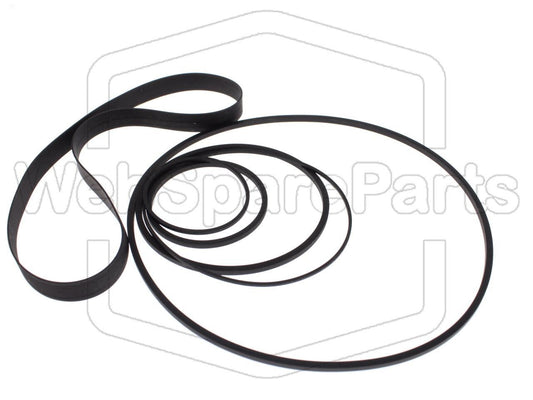 Kit de correias para video gravador Telerent N-8002T