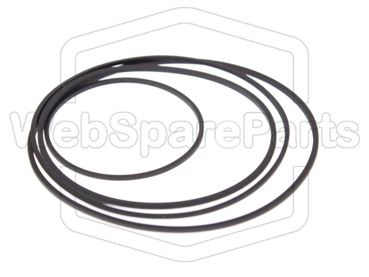 Kit Correias Para Leitor de Cassetes Stereo Kenwood KX-34
