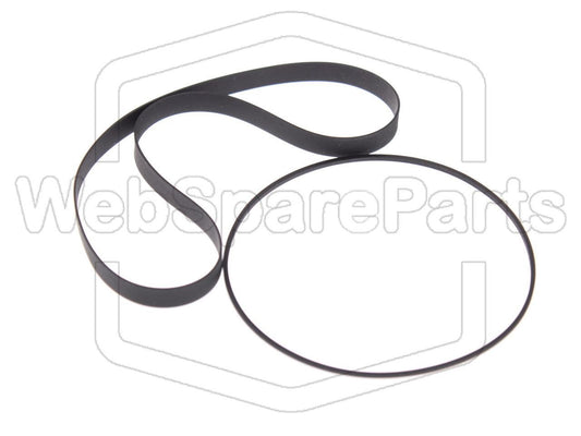 Kit Correias Para Deck de Cassetes Kenwood KX-87CR