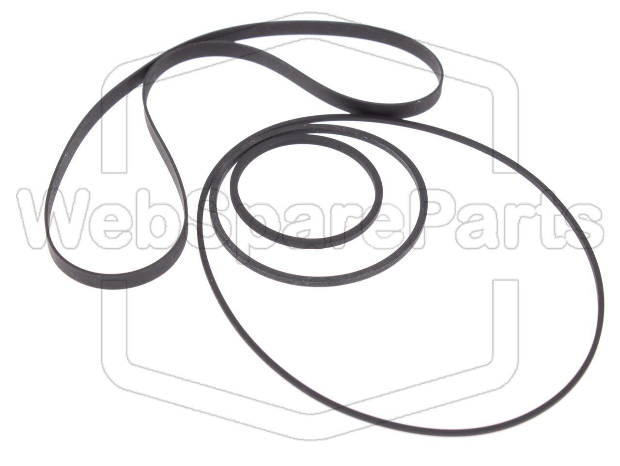 Kit Correias Para Deck de Cassetes Pioneer CT-4
