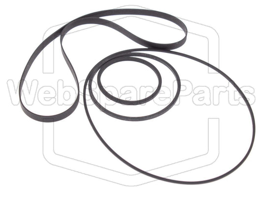 Kit Correias Para Deck de Cassetes Pioneer CT-4
