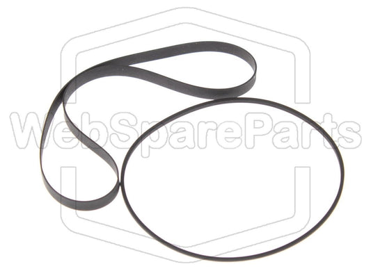 Correia capstan e F/R para deck de cassetes Deck Aiwa CS-600