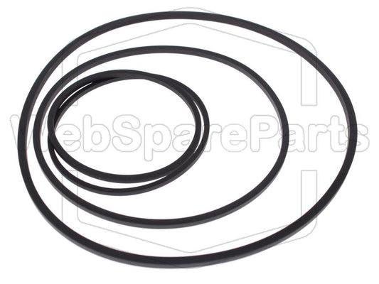 Kit Correias Para Video Cassette Salora SV-6600 UK