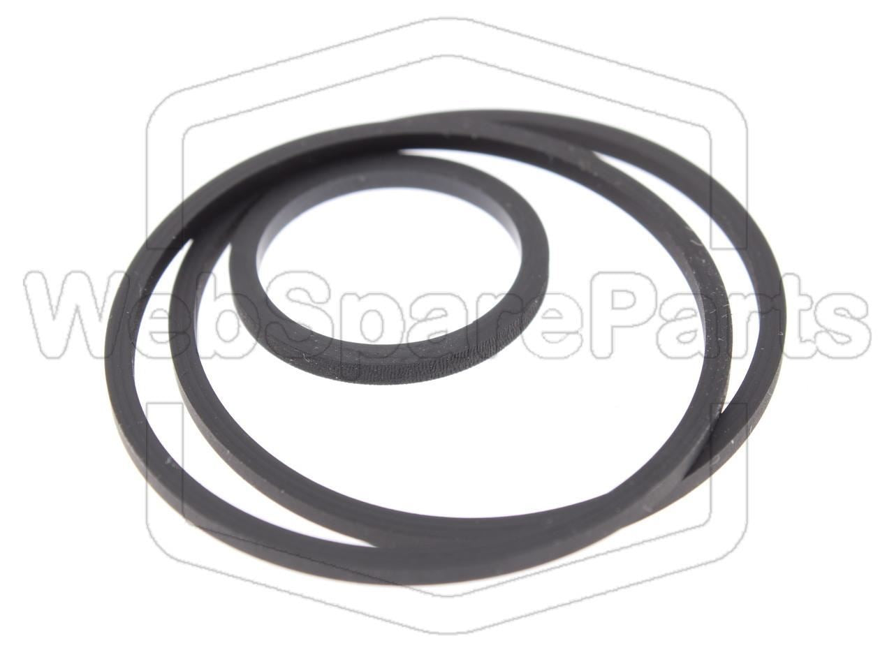 Kit Correias Para Gira Discos Aiwa LX-100