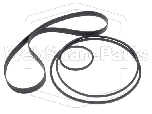 Kit Correias Para Deck de Cassetes Aiwa AD-R460