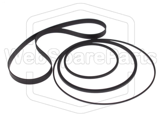 Kit Correias Para Deck de Cassetes Technics RS-M230
