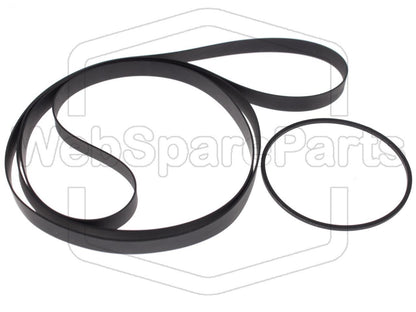 Kit Correias Para Gira Discos Sharp VZ-3500