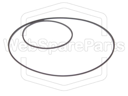 Kit de correias para walkman leitor de cassetes Panasonic RQ-P265