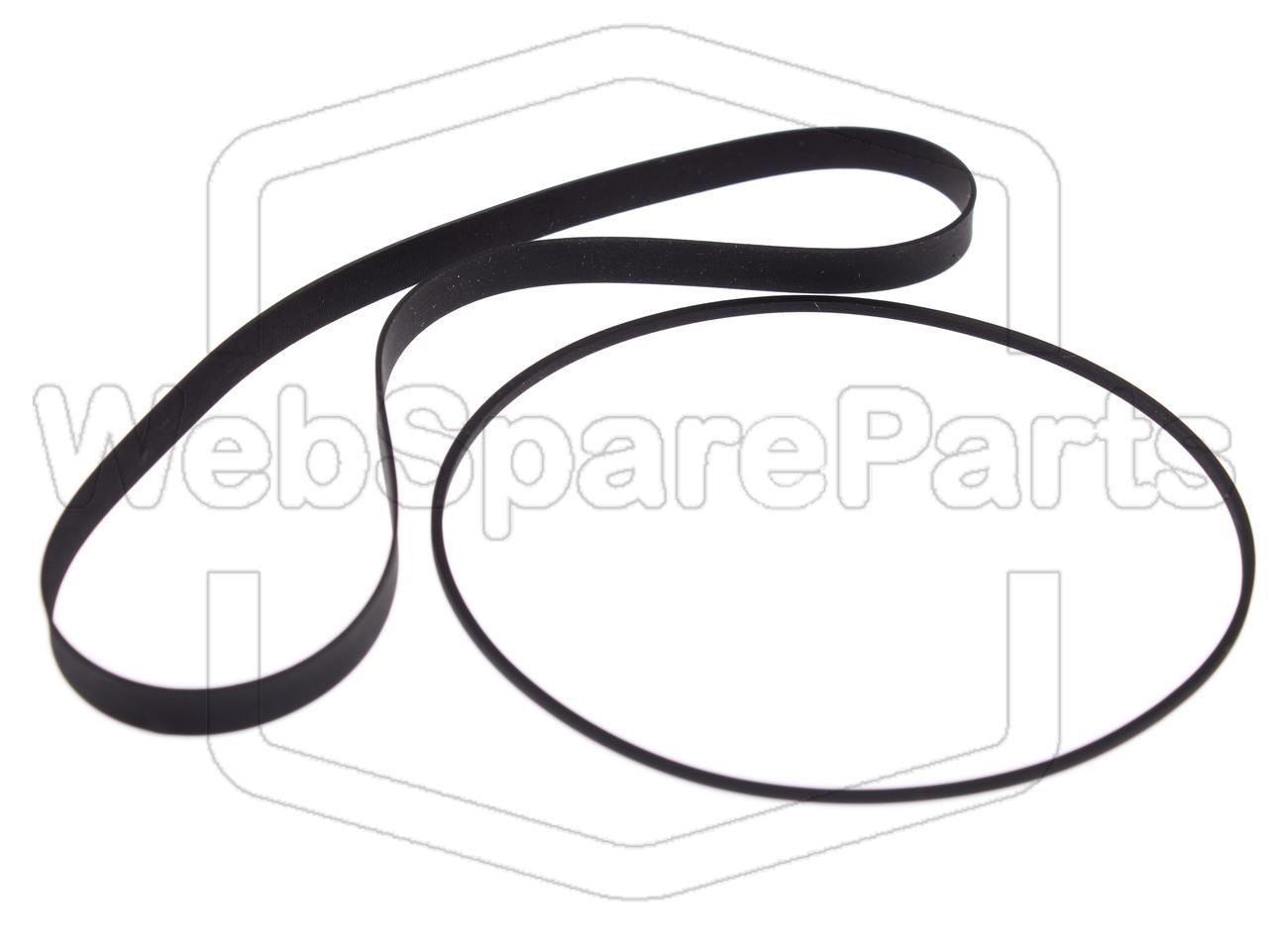 Kit Correias Para Deck de Cassetes Auto-Reverse Kenwood KX-72R