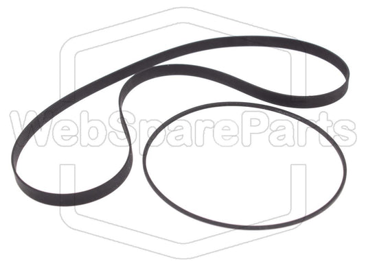Kit Correias Para Deck de Cassetes Tandberg TCD 320
