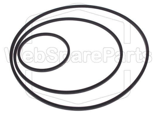 Kit Correias Para Deck de Cassetes Toshiba PC-115