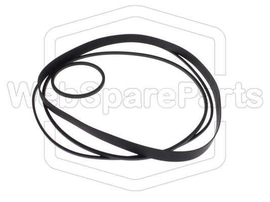 Kit Correias Para Video Cassette NEC PVC-TL50E Betamax