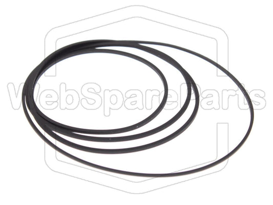 Kit Correias Para Leitor de Cassetes Stereo Kenwood KX-1010