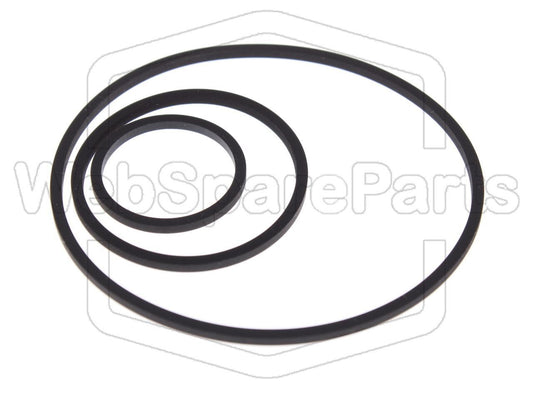 Kit de correias para video gravador NEC N-9073 B