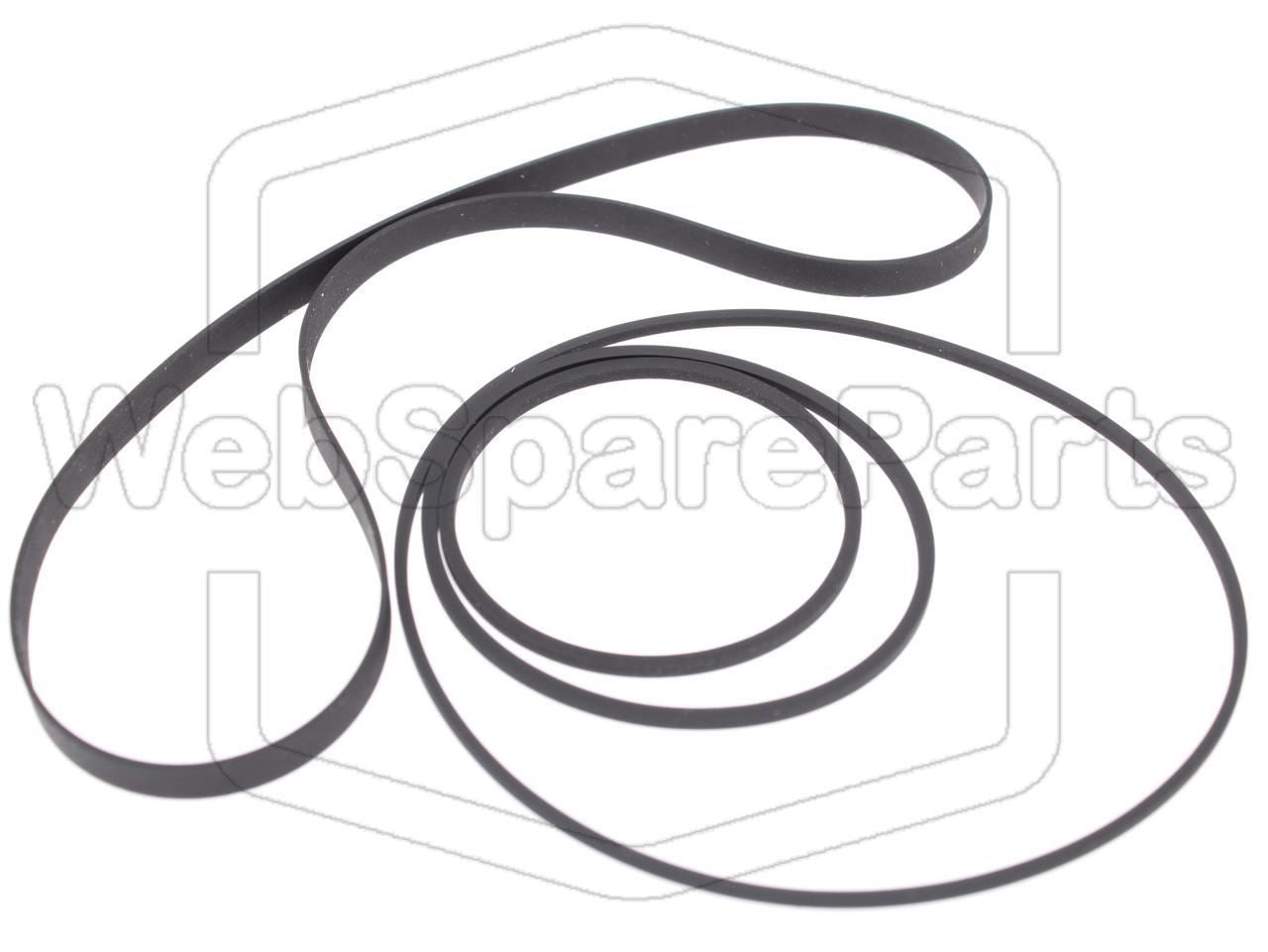 Kit Correias Para Deck de Cassetes Panasonic SG-40