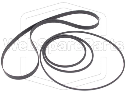 Kit Correias Para Deck de Cassetes Panasonic SG-40