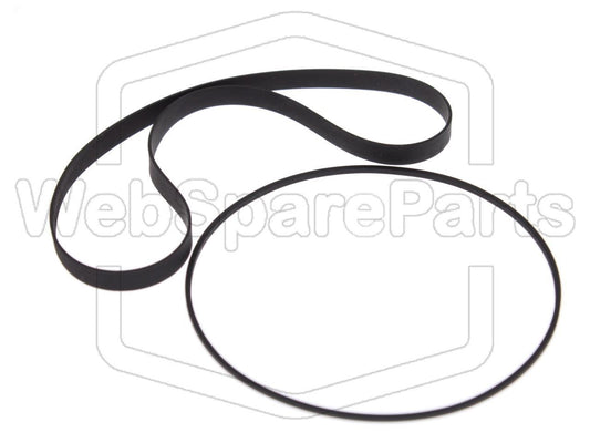 Kit Correias Para Deck de Cassetes Grundig CF 5000