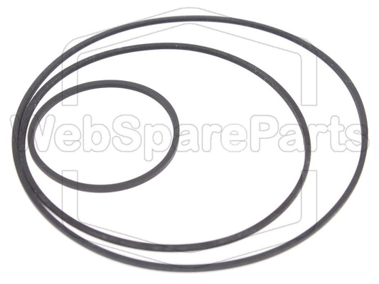 Kit Correias Para Deck de Cassetes Philips D-6600