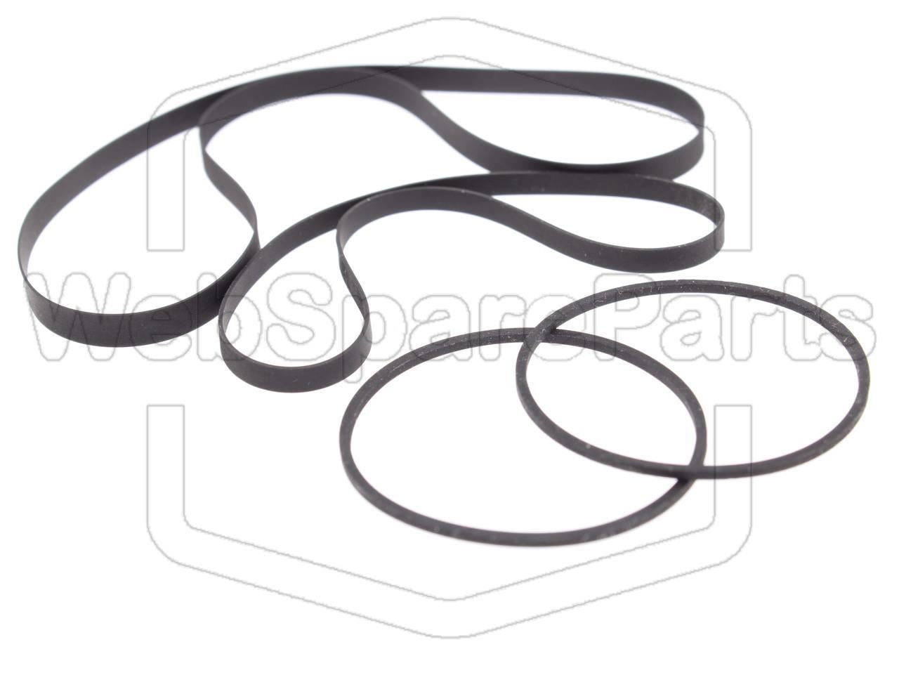 Kit de correias para deck de cassetes duplo Kenwood CT-401