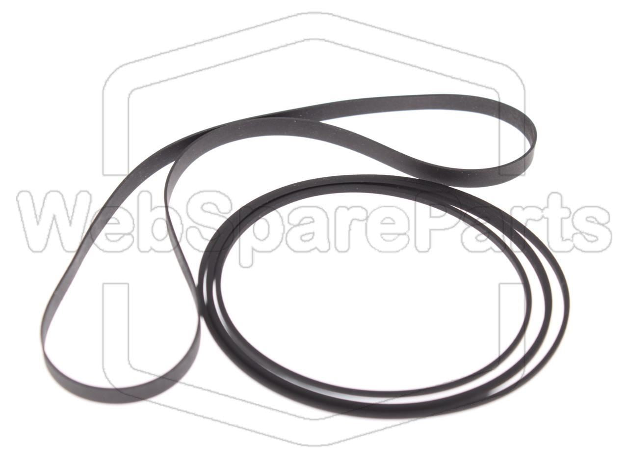 Kit Correias Para Deck de Cassetes Sharp VZ-3500