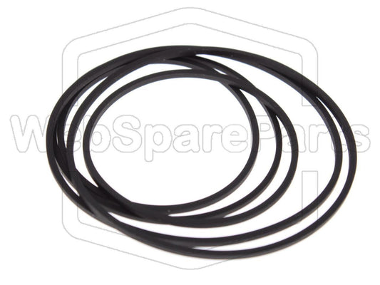 Kit Correias Para Deck de Cassetes Aiwa FX-W220