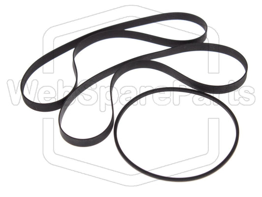 Kit Correias Para Deck de Cassetes Aiwa AD-WX717