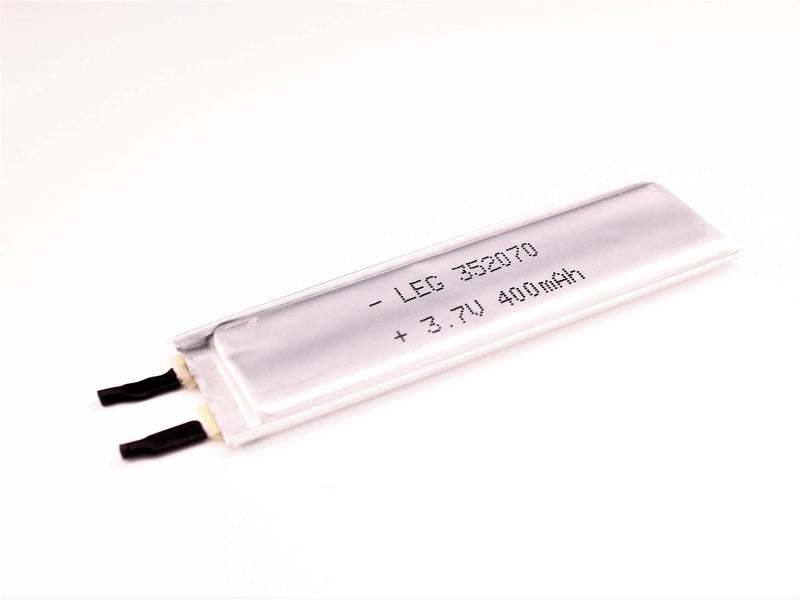 Bateria Li-Po 3.7V 400mAh LEG352070 / LP352070 [3.5x20.0x70.0mm]