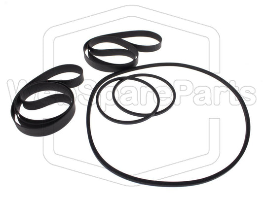 Kit Correias Para Video Cassette Europhon EVR-101 Betamax