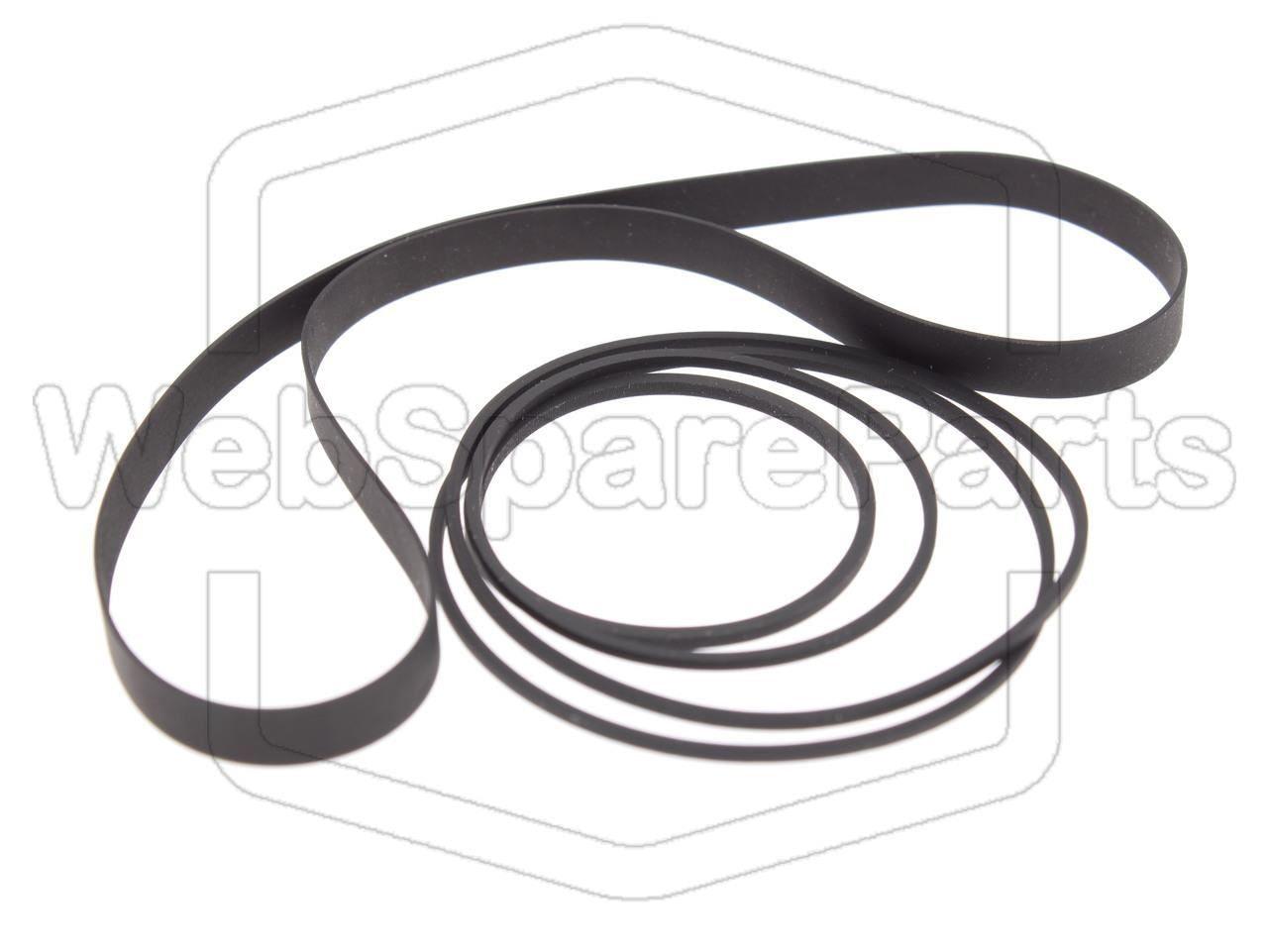 Kit Correias Para Deck de Cassetes Sansui SC-5300