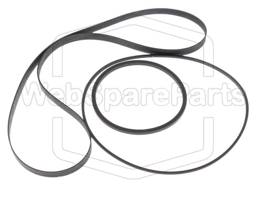 Kit de correias para rádio leitor de cassetes Pioneer SK-95