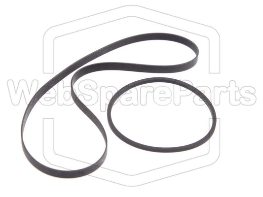 Kit Correias Para Leitor de Cassetes Stereo Kenwood KX-3080