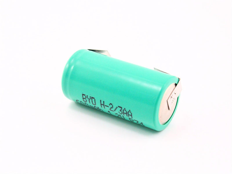 Bateria Ni-MH Com Pinos H-2/3AA600 1.2V 600mAh