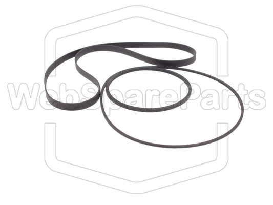 Kit Correias Para Deck de Cassetes Sharp RT-110