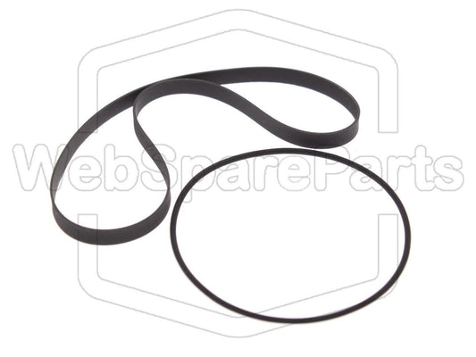 Kit Correias Para Deck de Cassetes Panasonic RX-DS650