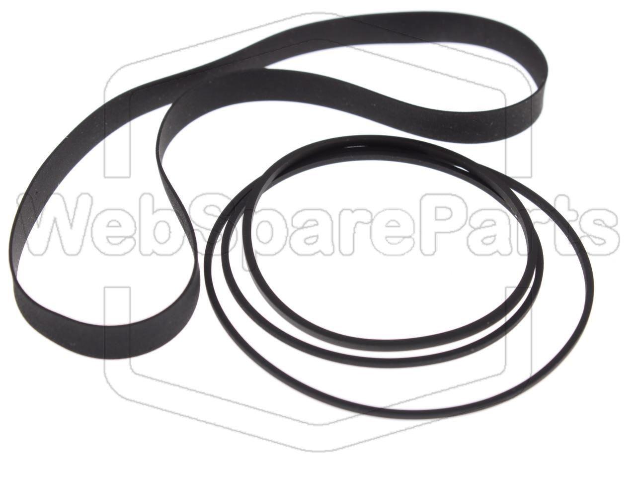 Kit Correias Para Video Cassette Nordmende V-110