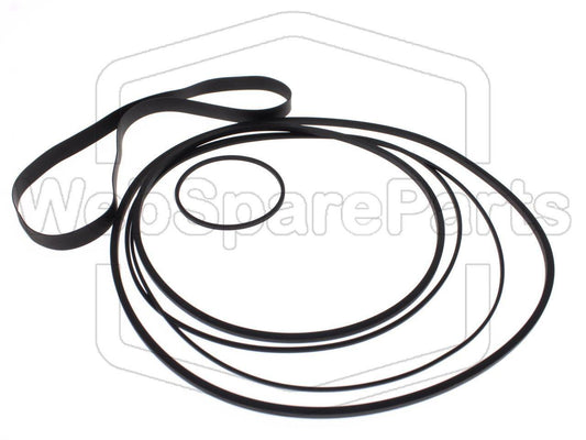 Kit Correias Para Video Cassette Wega VIDEO-3 Betamax