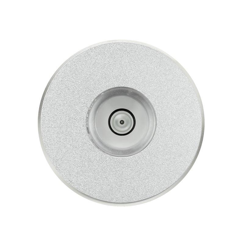 Adaptador Prata Para Discos de Vinil Single 45 rpm ASP3 Com Nivel Dynavox