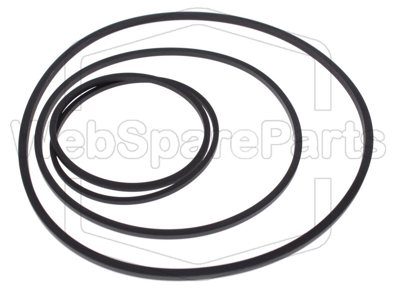 Kit de correias para video gravador Sanyo VHR-2500 SP