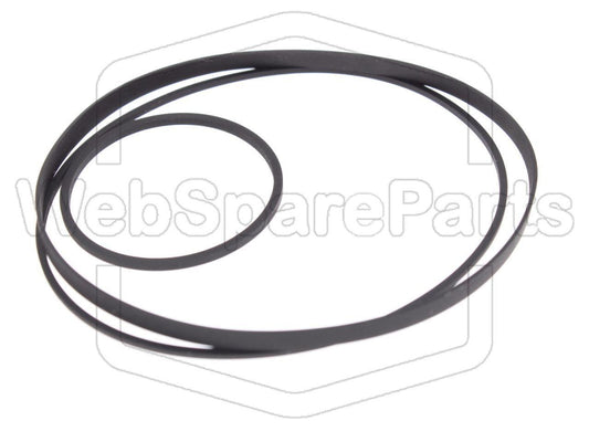 Kit Correias Para Deck de Cassetes Aiwa AD-6700