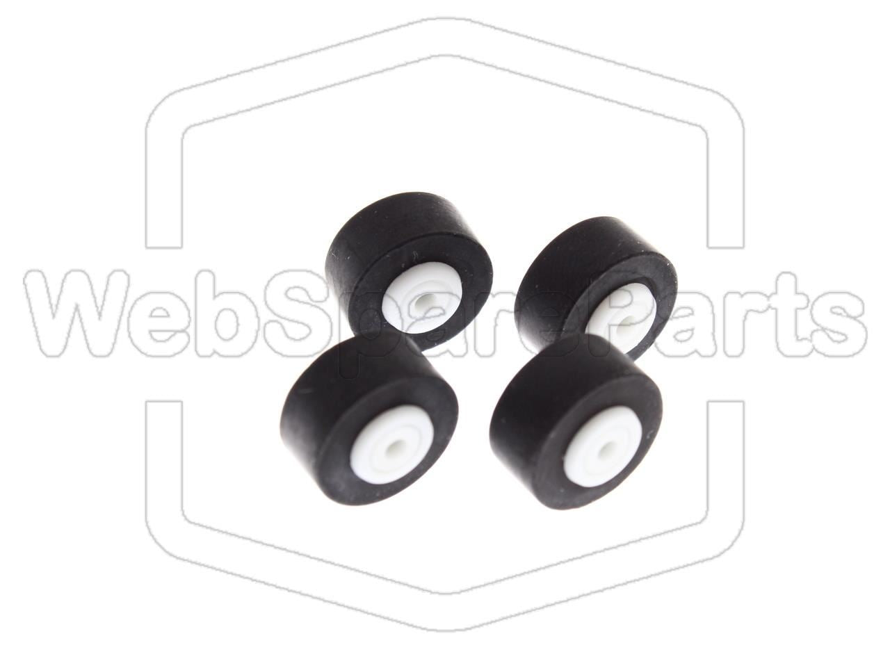 Rodas de pressão (pinch rollers) para deck de cassetes duplo Sony LBT-A220K