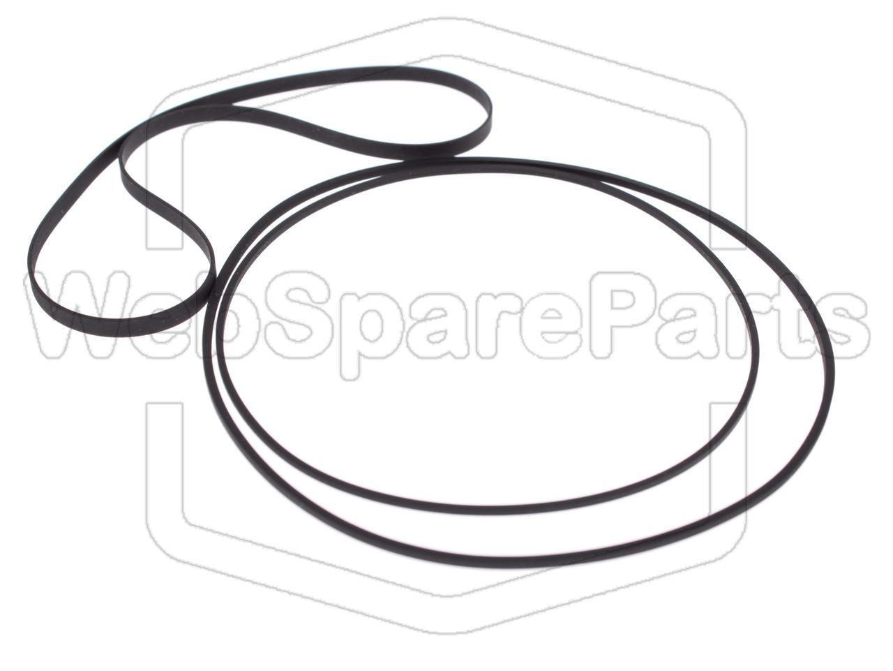 Kit Correias Para Deck de Cassetes National-Panasonic RS-612US