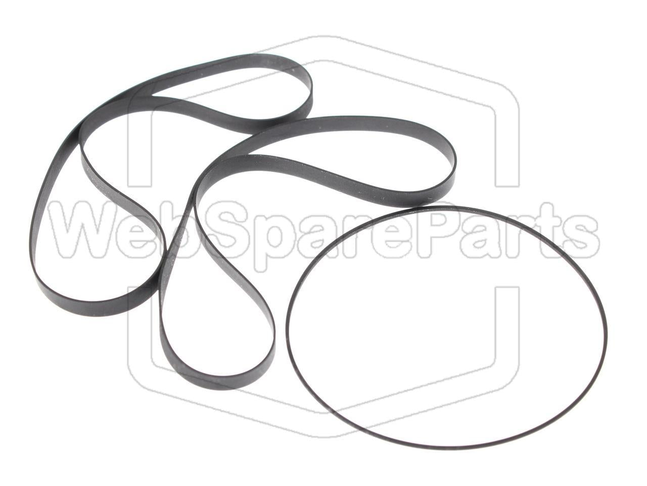 Kit de correias para deck de cassetes duplo Pioneer CT-V70